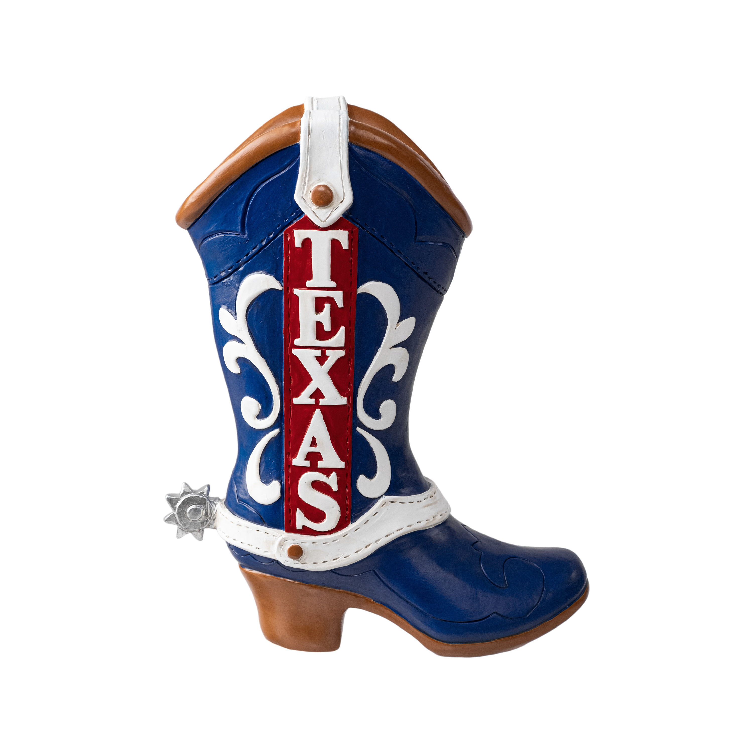 thumbnail video image 2 of Mainstays Resin Texas Boot Weather-Resistant Garden Statue, 2 of 9