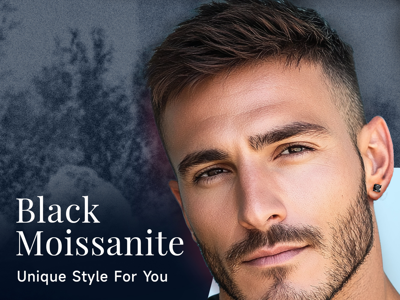 thumbnail video image 2 of MomentWish Moissanite Stud Earrings 1 Carat D Color VVS1 Clarity Moissanite Simulated Diamond 925 Sterling Silver Earrings for Women Men, 2 of 9