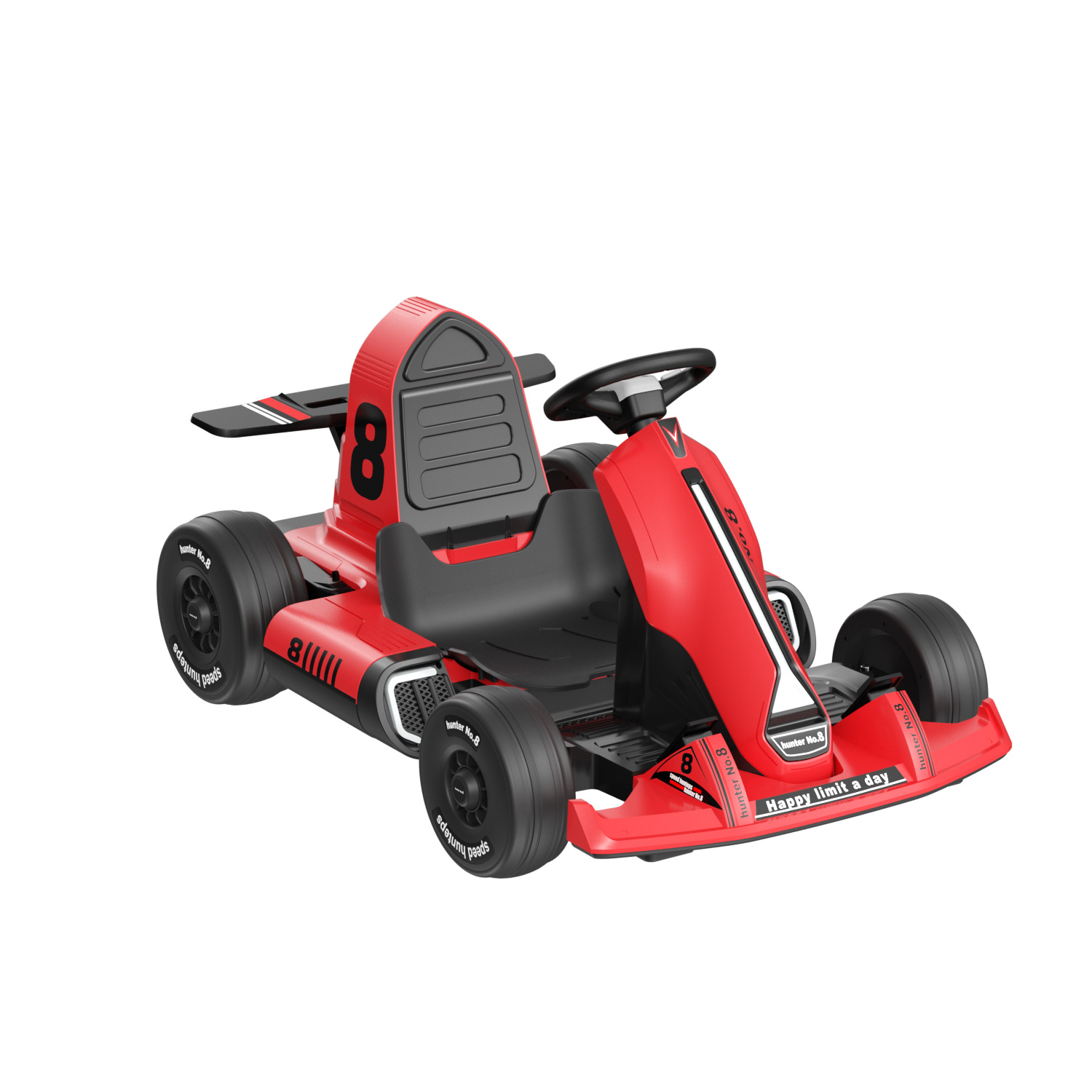 YUFU 12V Electric Go Kart Ride on for Kids, 4.97 MPH Drift Kart with D –  XJD BABY