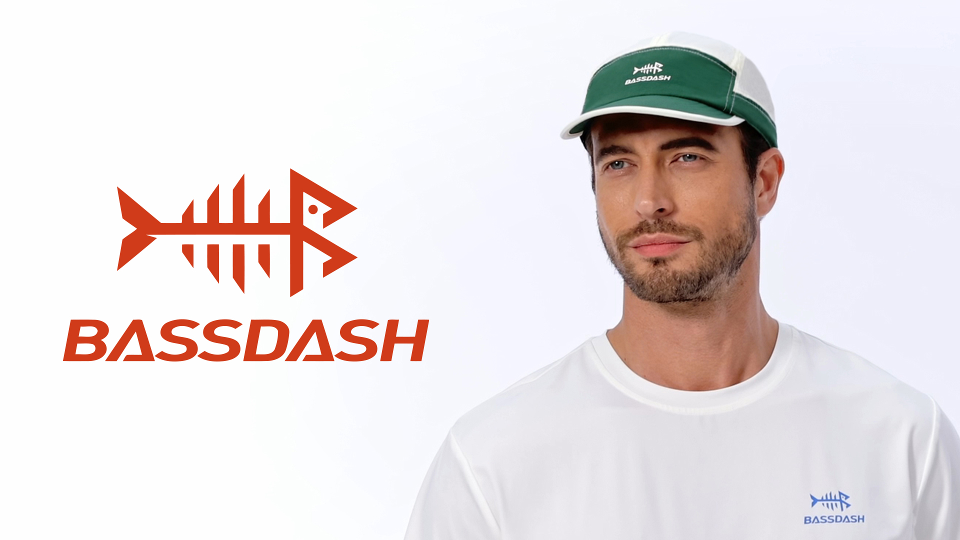 thumbnail video image 2 of Bassdash Ultralight UPF 50+ Soft Baseball Caps Unstructured Quick Dry Folding Hat Adjustable for Men Woman Outdoor Activities, 2 of 7