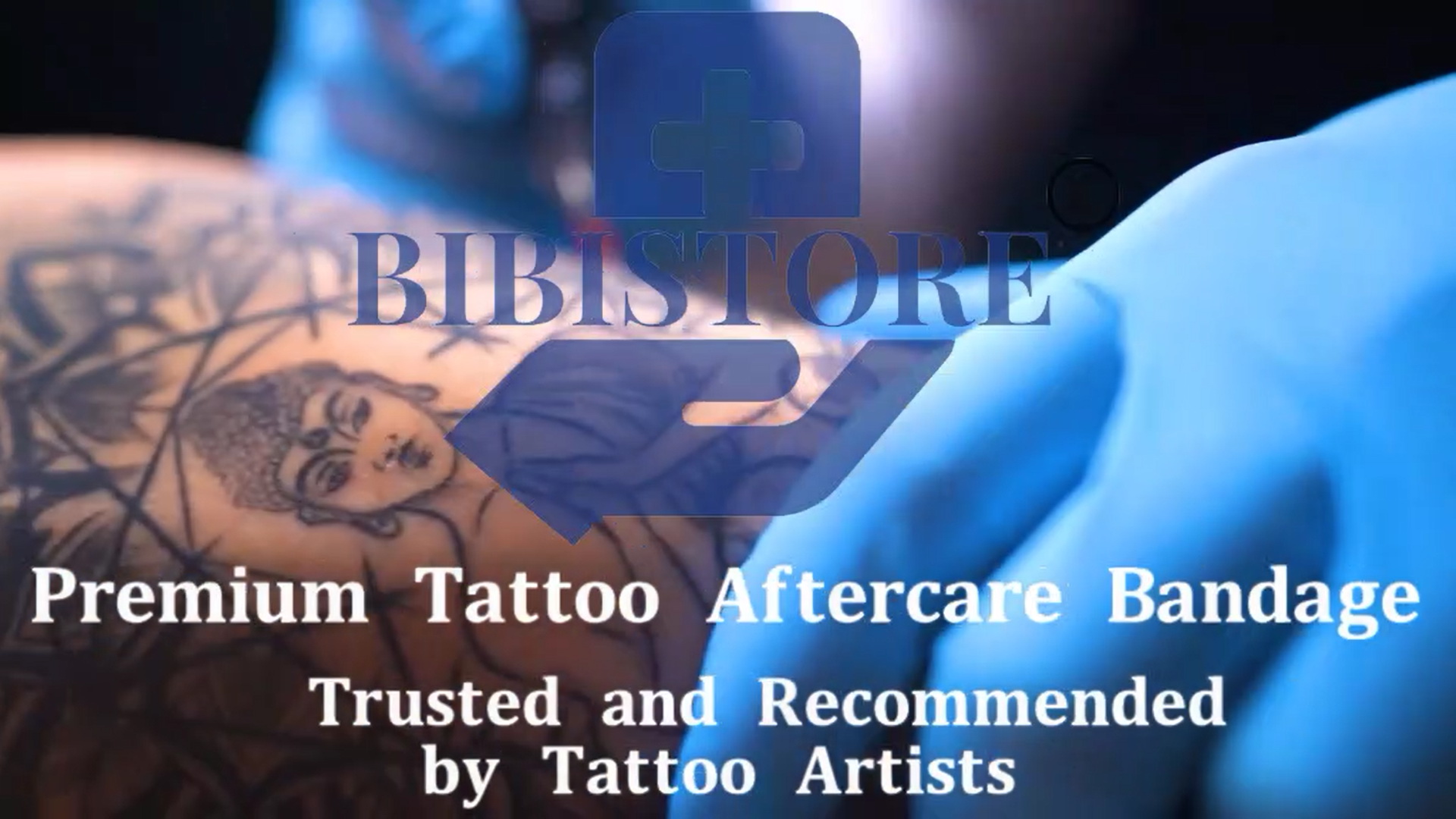 thumbnail video image 2 of Waterproof Tattoo Aftercare Bandage,7.87" x 11 Yard Transparent Dressing Film Roll,Tattoo Protective Cover up Tape,Tattoo Second Skin Adhesive Patch,Tattoo Healing Wrap,Tattoo Supplies, 2 of 7