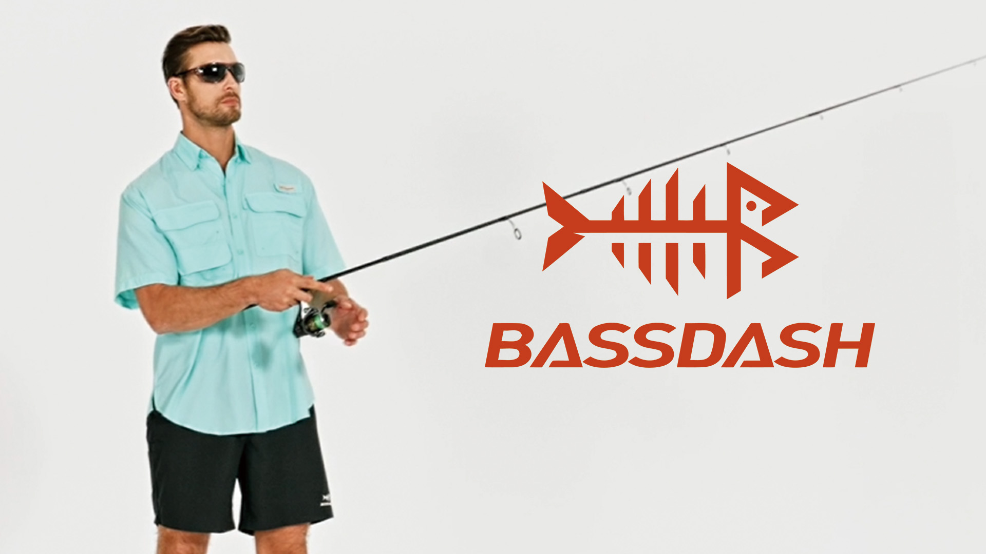 thumbnail video image 2 of Bassdash UPF 50 Men’s Fishing Dress Shirt Button Down Woven Short Sleeve Outdoor, 2 of 9