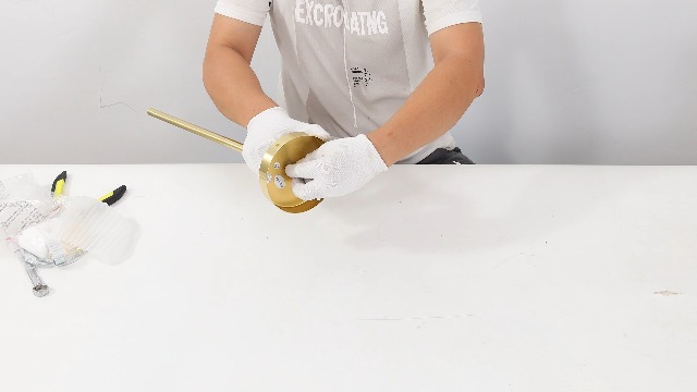 thumbnail video image 2 of KCO Lighting Transitional White Pleated Pendant Light, 3-Light Mid Century Modern Black Sputnik Chandelier, 2 of 8