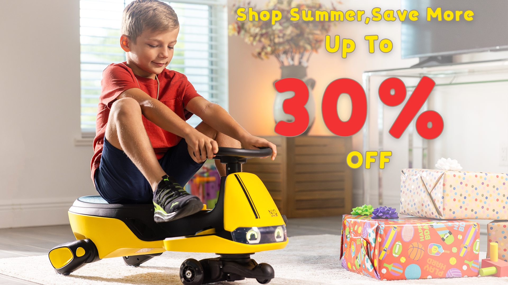 thumbnail video image 2 of FanttikRide N10 Classic Electric Wiggle Car with Pedal, Type-C Rechargeable Battery, One-Click Detachable Mop, GlideWiz, Anti-Rollover, Flashing Wheels, Bluetooth, for Ages 3 and Up, 150 Lbs, Pink, 2 of 10