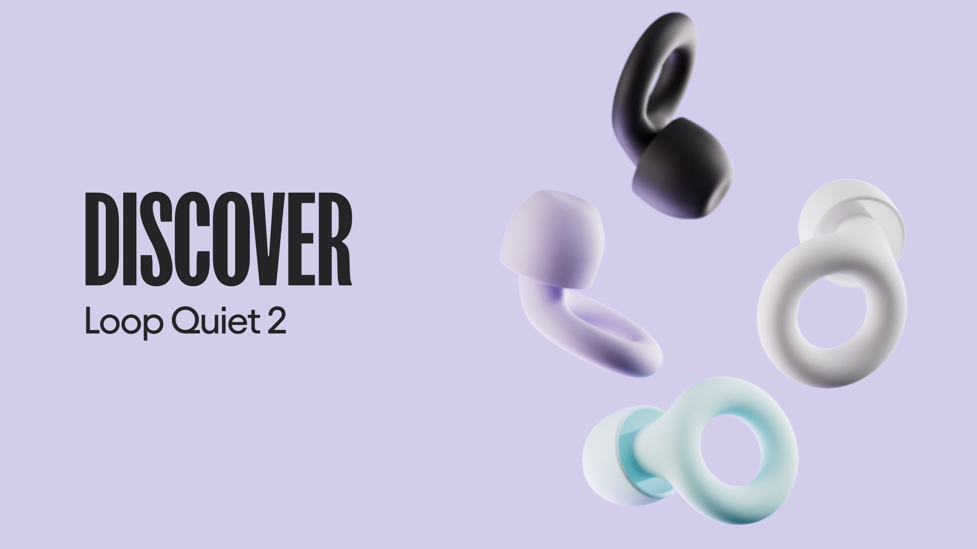 thumbnail video image 2 of Loop Quiet 2 Ear Plugs – Ultra-Comfy Reusable Noise-Reducing Earplugs For Sleep, Deep Focus, Travel, Noise Sensitivity | Flexible Hearing Protection | Customizable Fit | 24dB (SNR) Noise Reduction, 2 of 8