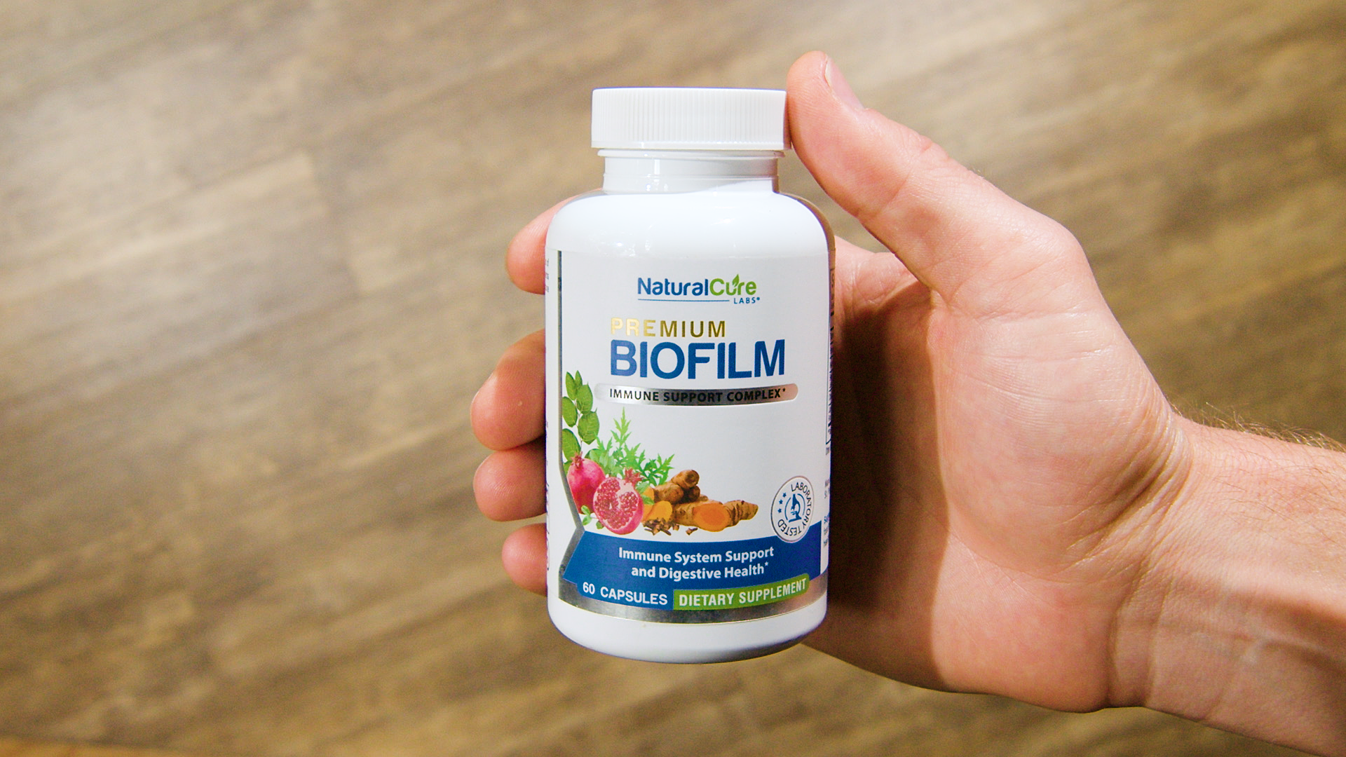 thumbnail video image 2 of Biofilm Defense Complex - Multivitamin  Turmeric & Pomegranate - 60 Capsules - Natural Cure Labs, 2 of 10