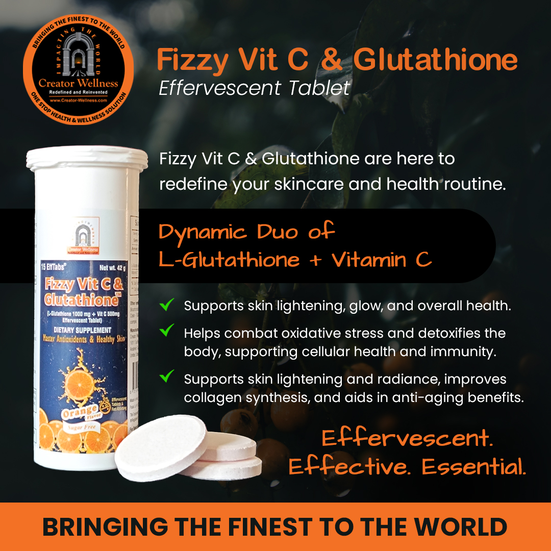 Fizzy Vit C & Glutathione Effervescent Tablets - Walmart.com
