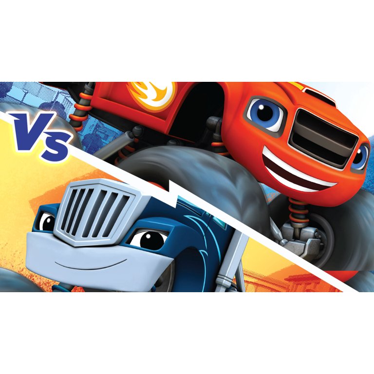 JitteryGit Blaze and the Monster Machines Monster Truck Turbo Racers - Nickelodeon Official Toy for Kids Ages 3–8