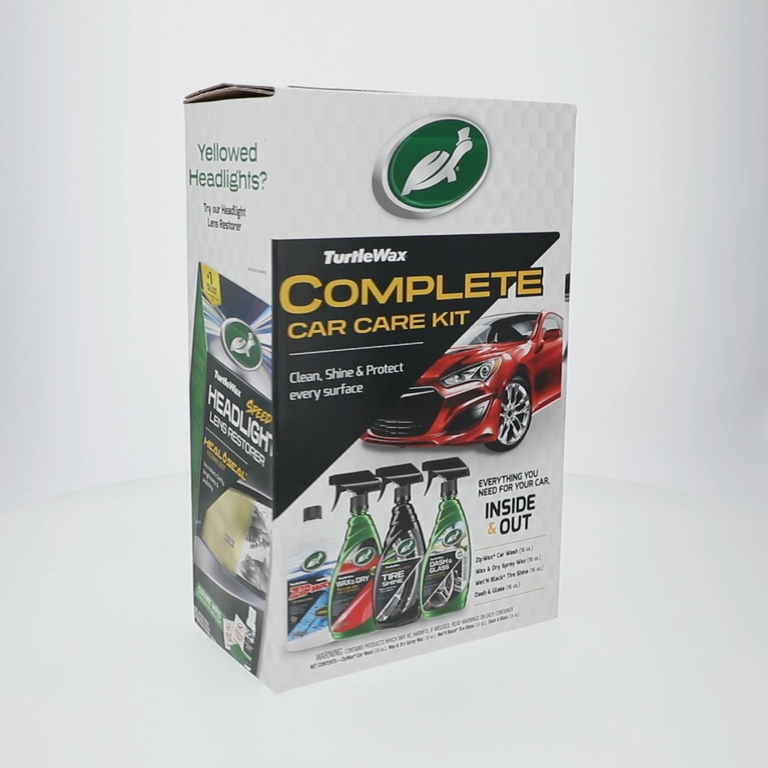 car waxセット Turtle Wax Complete Car Care 4 Piece Kit, 53834 - Walmart.com