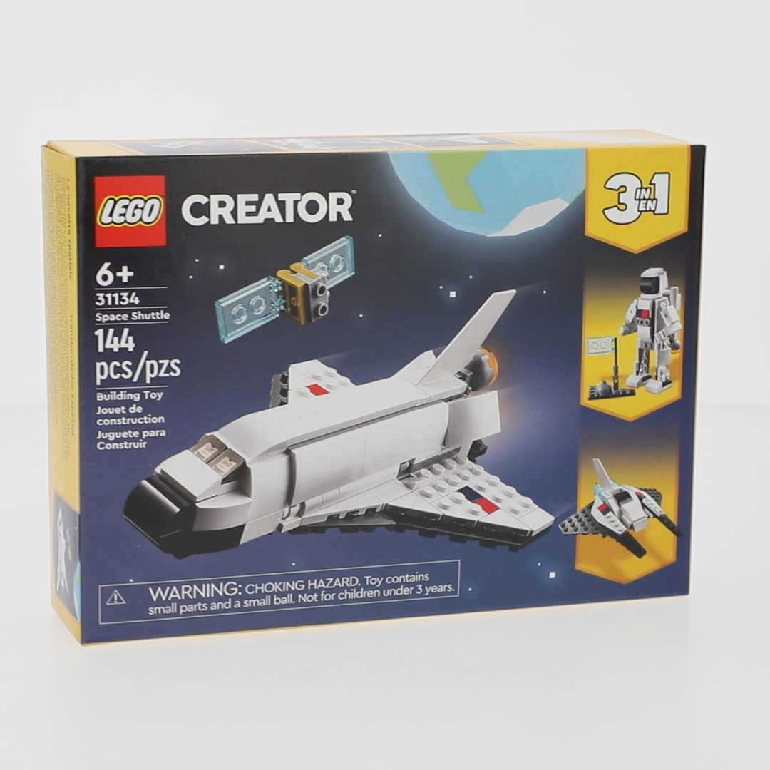LEGO, Creator 3 in 1 Space Shuttle Building Toy 31134 for Kids