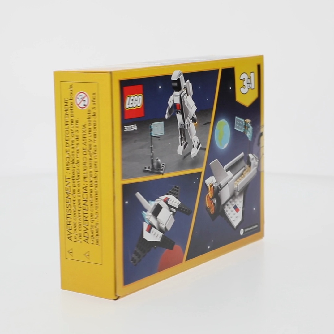 LEGO, Creator 3 in 1 Space Shuttle Building Toy 31134 for Kids
