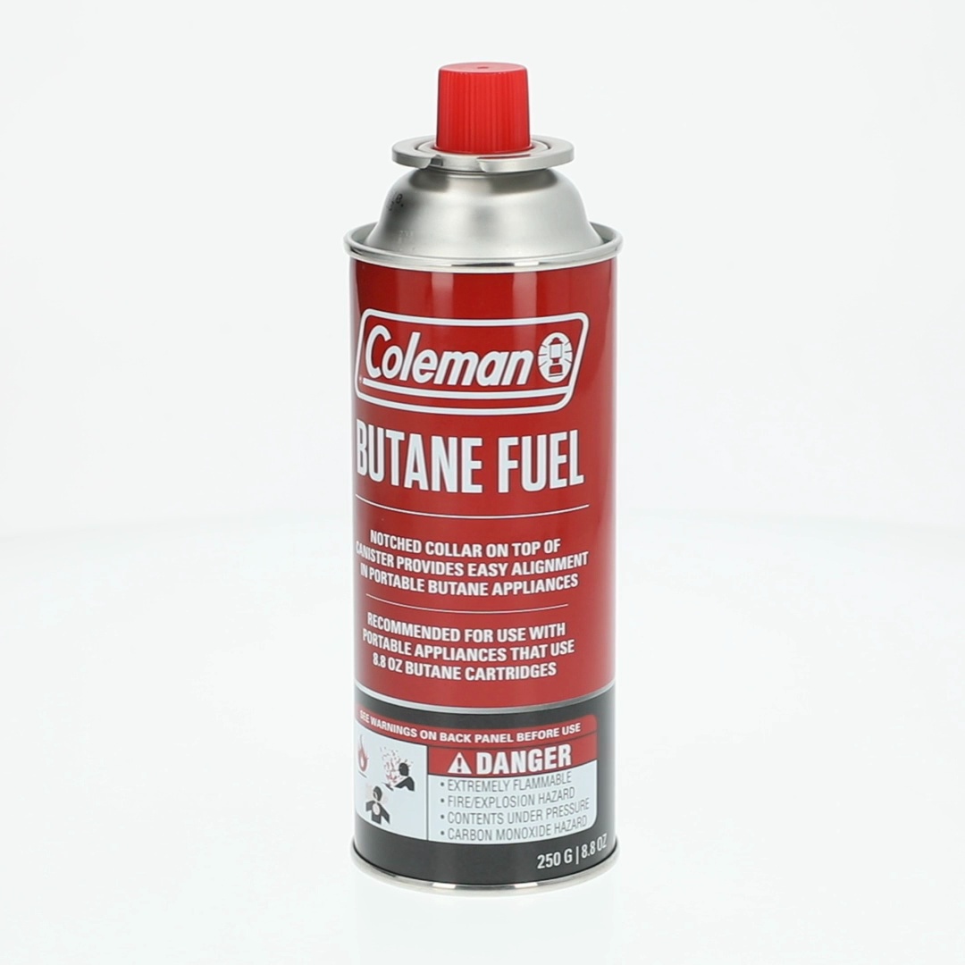 Coleman 8.8oz Butane Fuel Canister for Camping Stoves & Portable