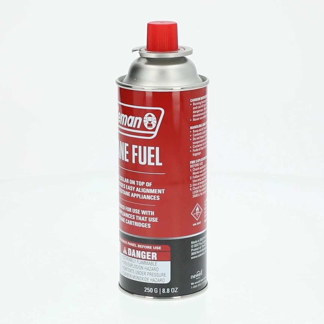 Coleman 8.8oz Butane Fuel Canister for Camping Stoves & Portable
