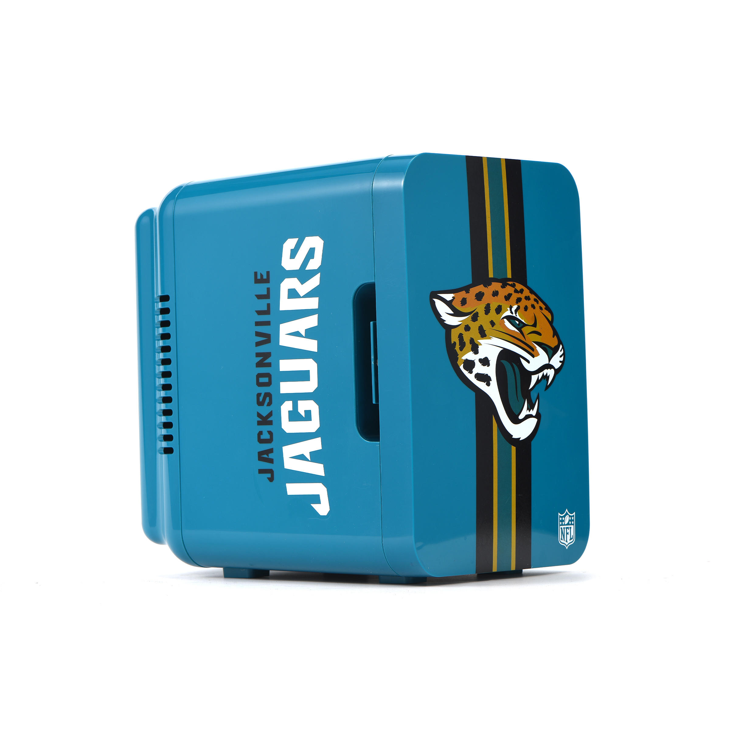 NFL Jacksonville Jaguars Mini Fridge, Teal, 4L, 6 Cans - Walmart.com