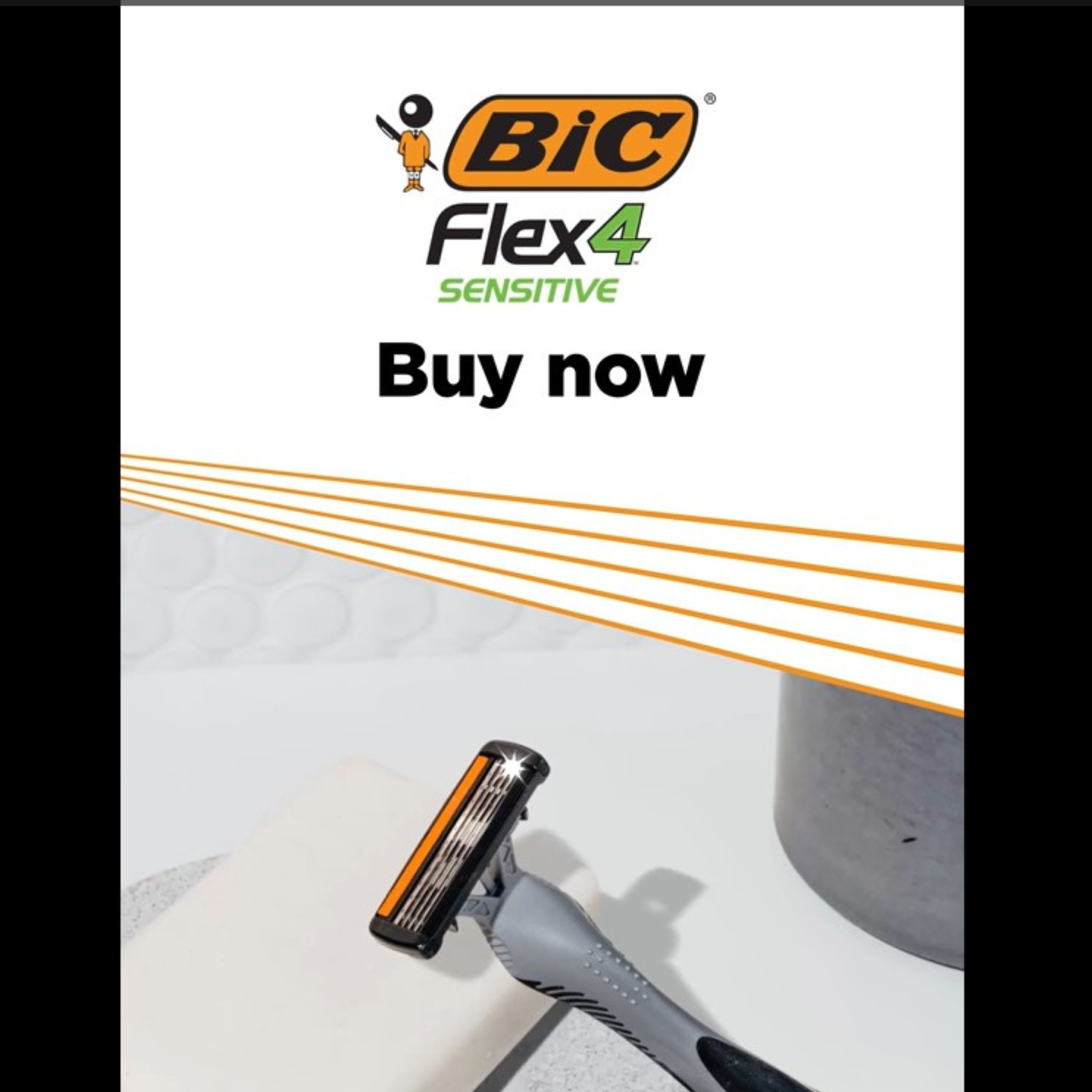 BIC Flex 4 Sensitive Men's Disposable Razors, 7 Piece Set - Walmart.com