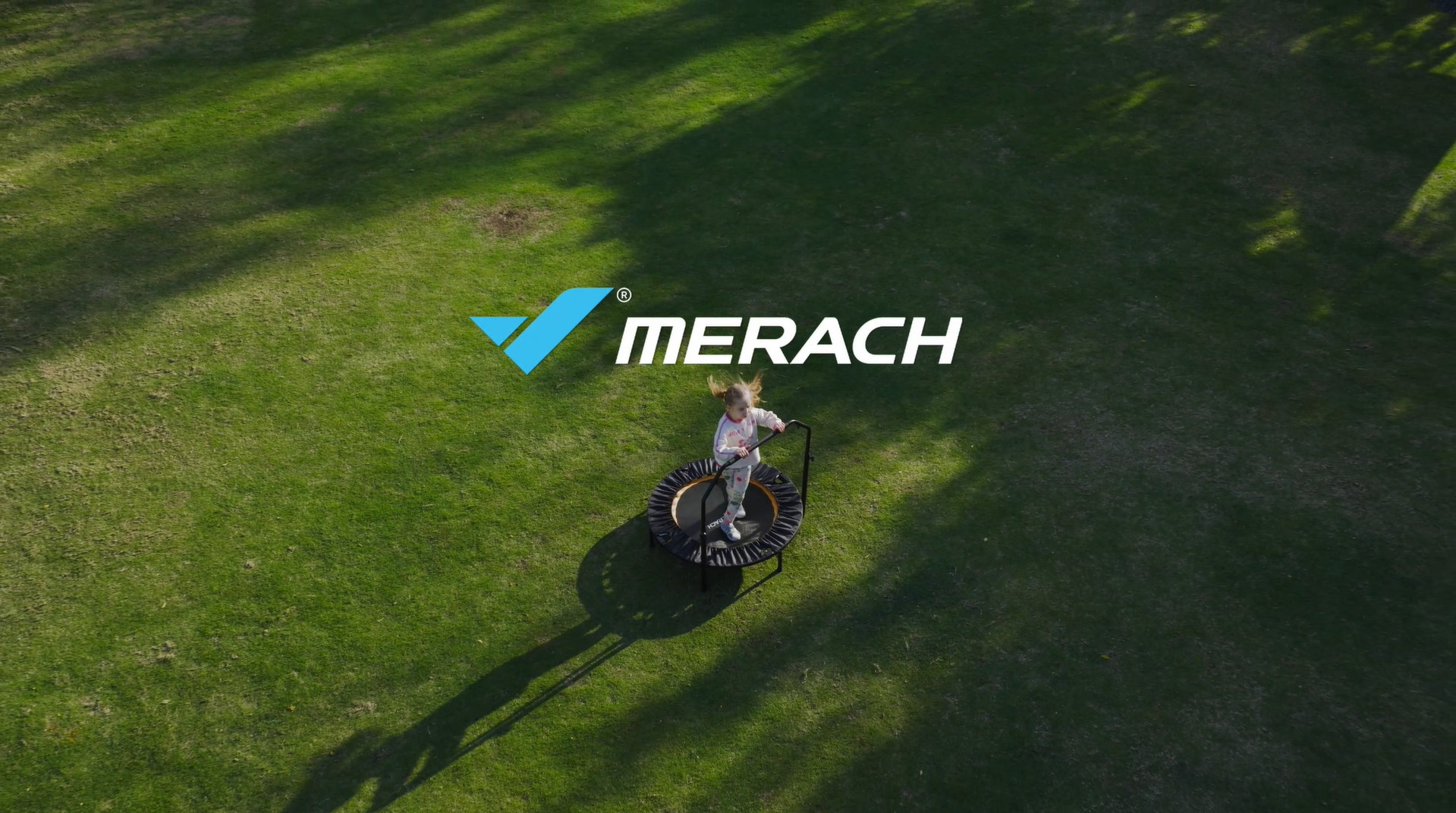 thumbnail video image 2 of MERACH 48" Mini Trampoline for Adults & Kids, Indoor/Outdoor Rebounder Trampoline, 330 lbs Weight Capacity, Compact Fitness Exercise Trampoline, 2 of 11