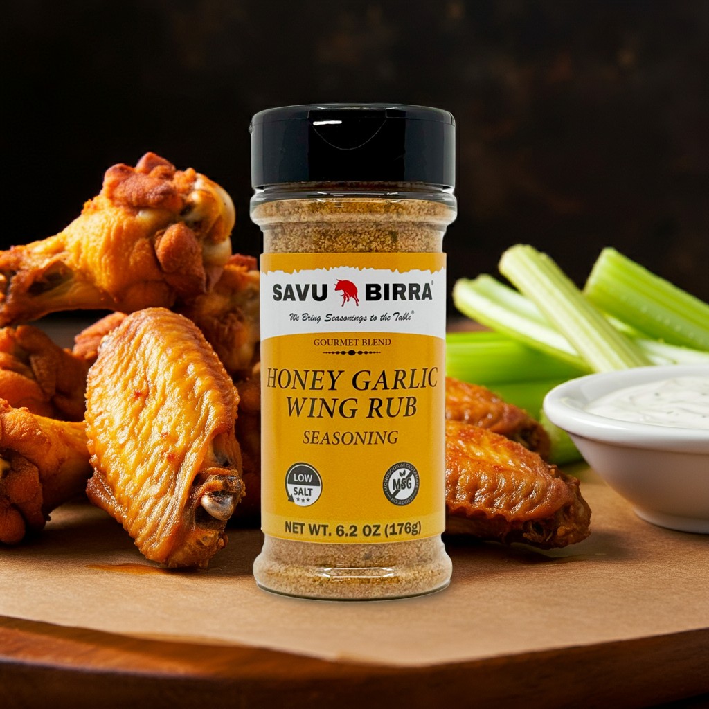 thumbnail video image 2 of Honey Garlic Chicken Wing Seasoning, 2 of 5