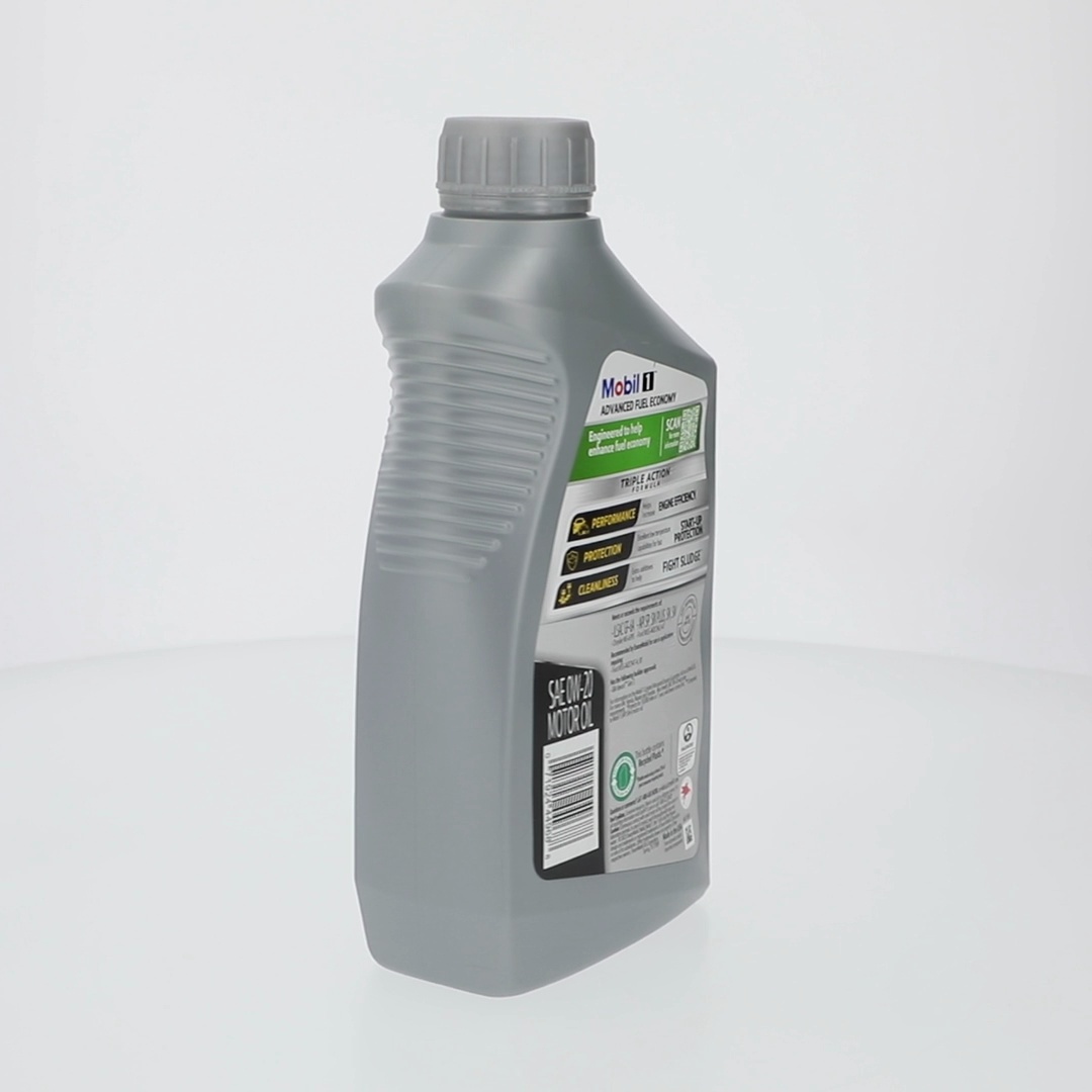 Mobil 1 Advanced Fuel Economy Synthetic Motor Oil, 0W-20, 1 Quart