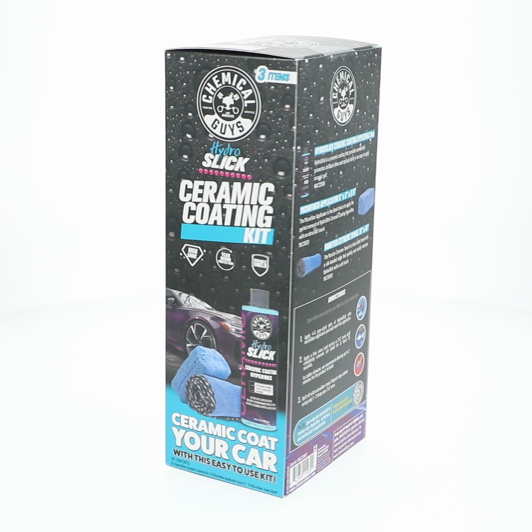 Chemical Guys HydroSlick Ceramic Coating Kit with applicator