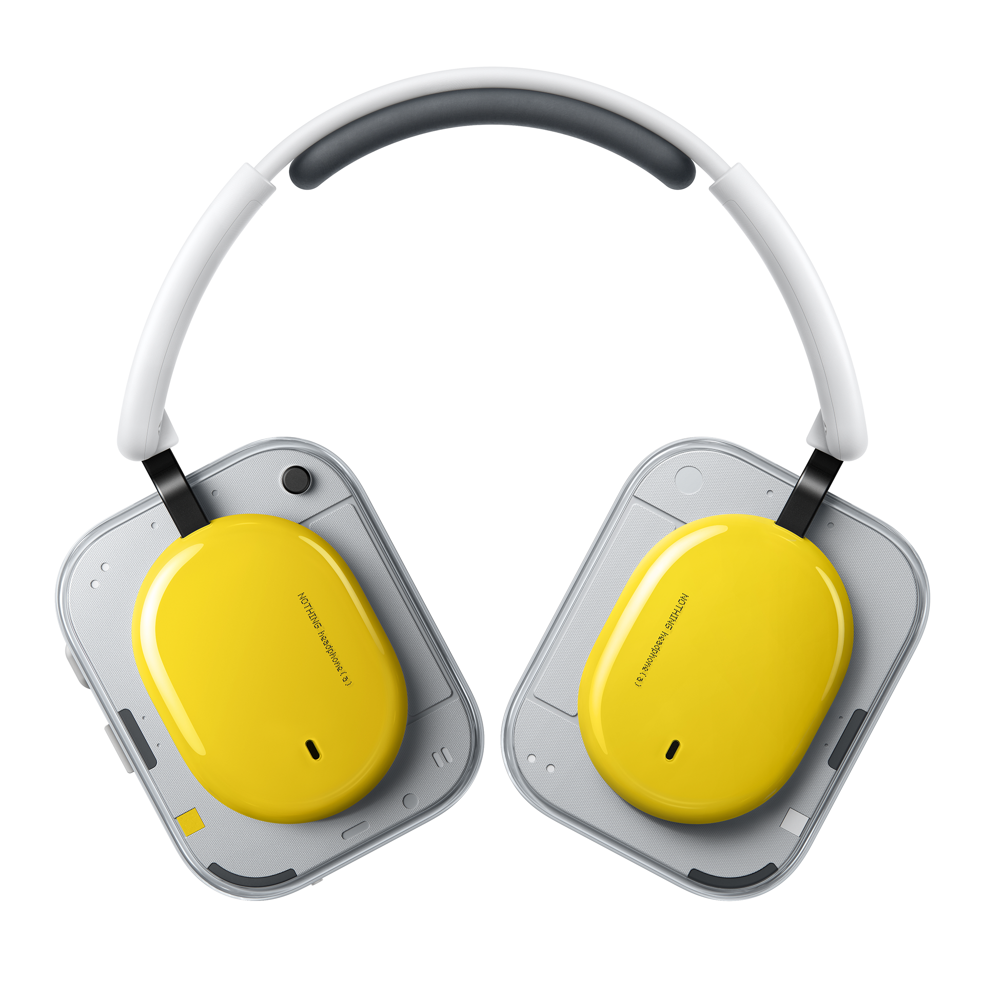 thumbnail video image 2 of Nothing Headphone (a) 2026 New, Adaptive Active Noise Cancelling Headphones, Wireless Over Ear Bluetooth 5.4 ANC Headset with LDAC Hi-Res, 5 HD Mics Ultra Bass via APP, 135 Hours Playtime,Yellow, 2 of 8