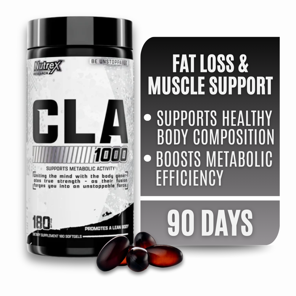 thumbnail video image 2 of Nutrex Research CLA 1000 Conjugated Linoleic Acid Weight Management Support 180 Softgels, 2 of 11