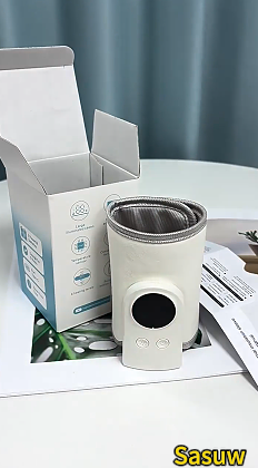 thumbnail video image 2 of Portable Bottle Warmer,AI Precise Temperature Control ,Fast-Heating ,Comfortable Baby Feeding on The Go,Waterless Warming Milk Adjustable Size, 2 of 21