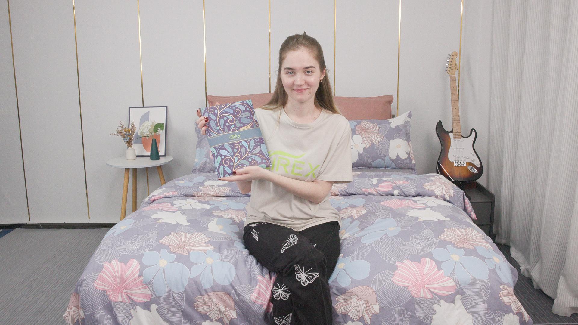 thumbnail video image 2 of Lirex 2-Pack Microfiber Pillowcases, King Size, Satin Silk Finish, Envelope Closure, White, 2 of 7