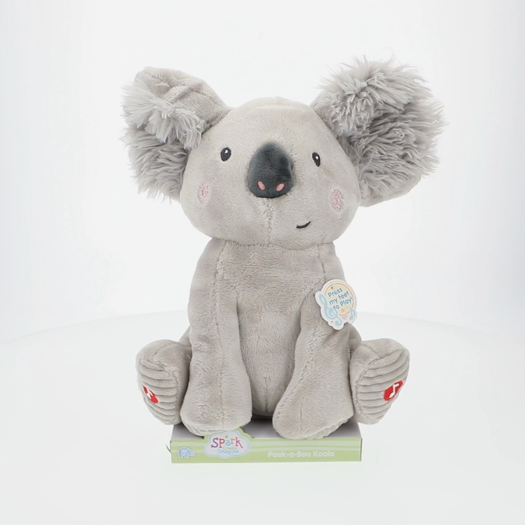 Spark Create Imagine Peek-a-Boo Grey Koala, for All Ages - Walmart.com