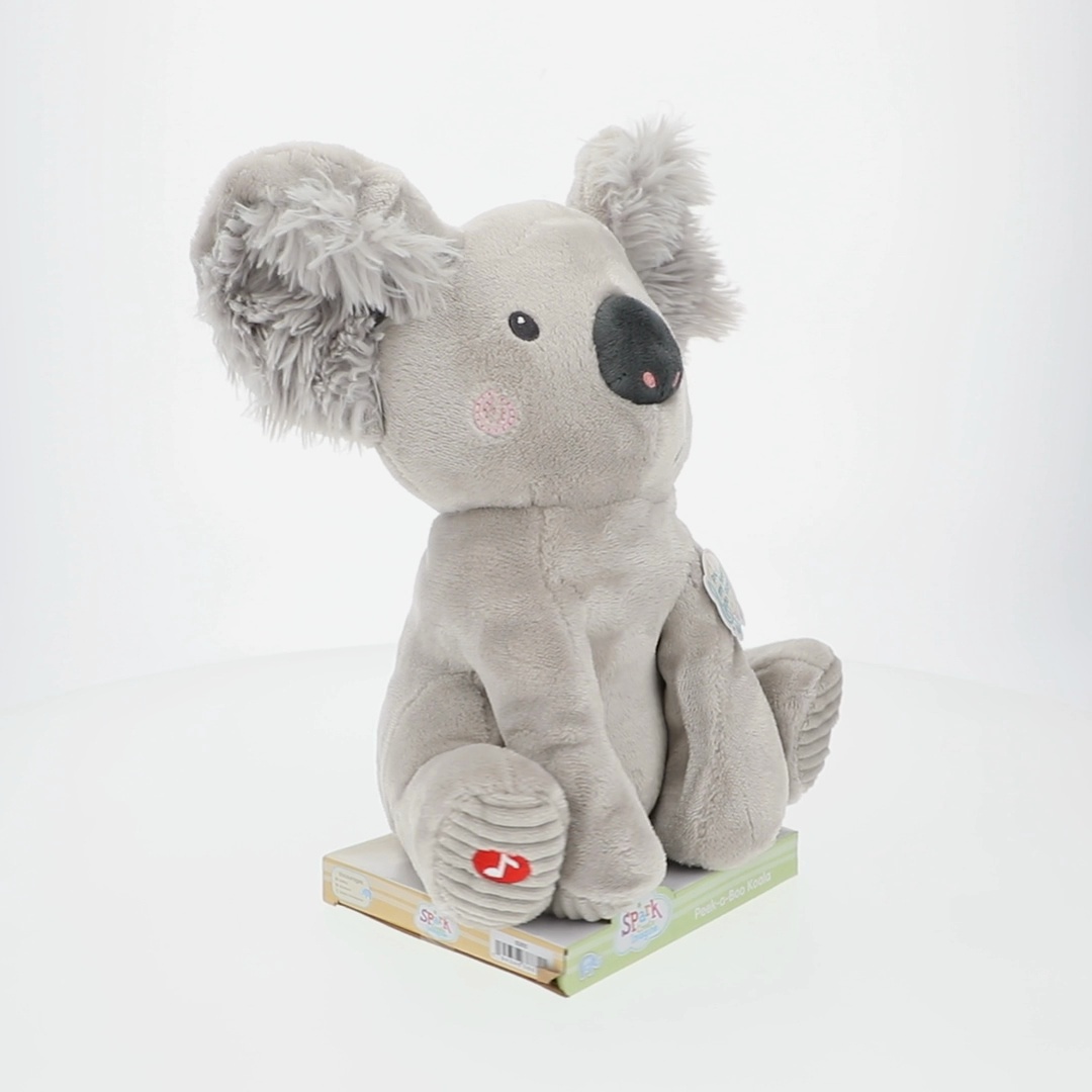 Spark Create Imagine Peek-a-Boo Grey Koala, for All Ages - Walmart.com