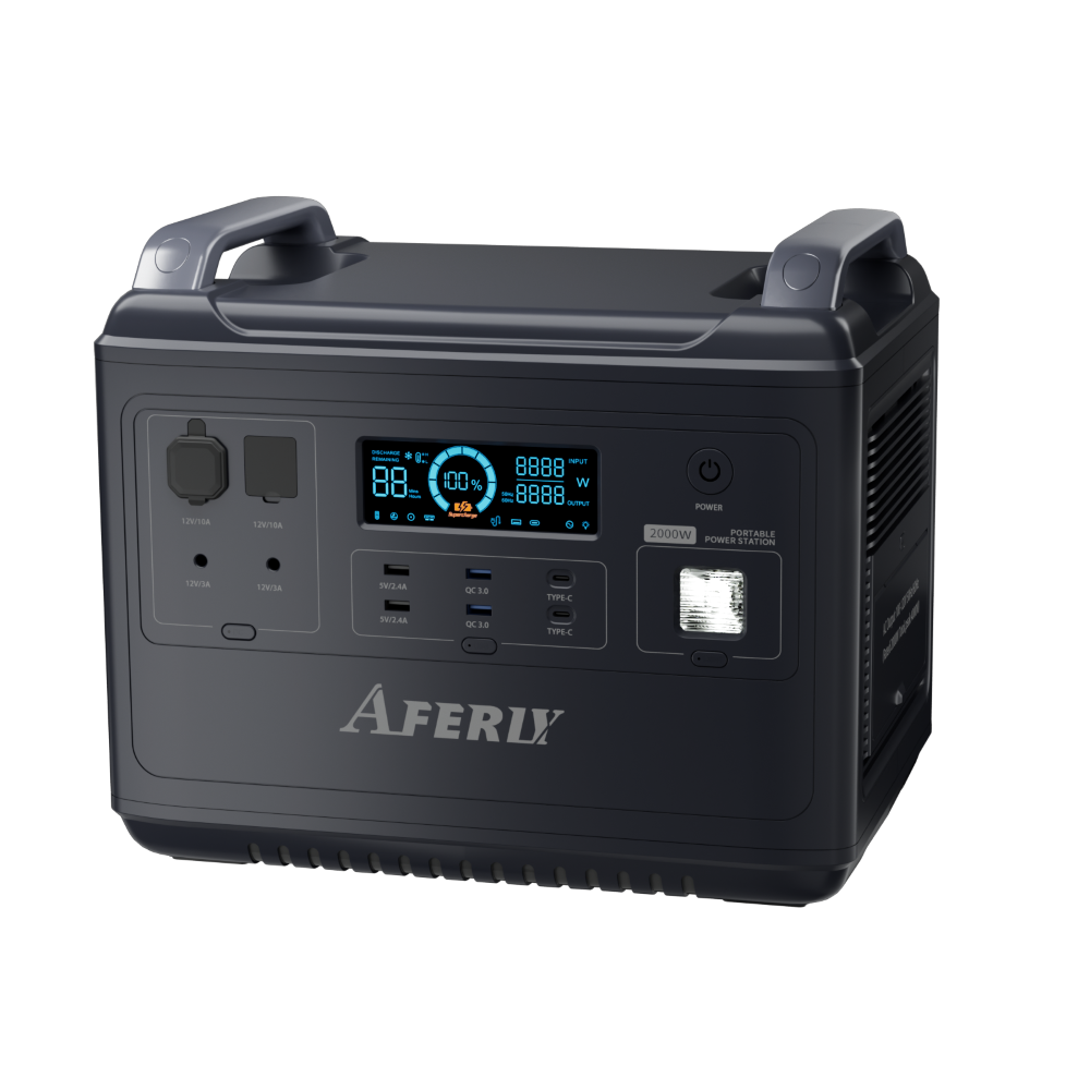 AFERIY Portable Power Station 2000W (4000Wmax) 1997Wh/624000mAh 