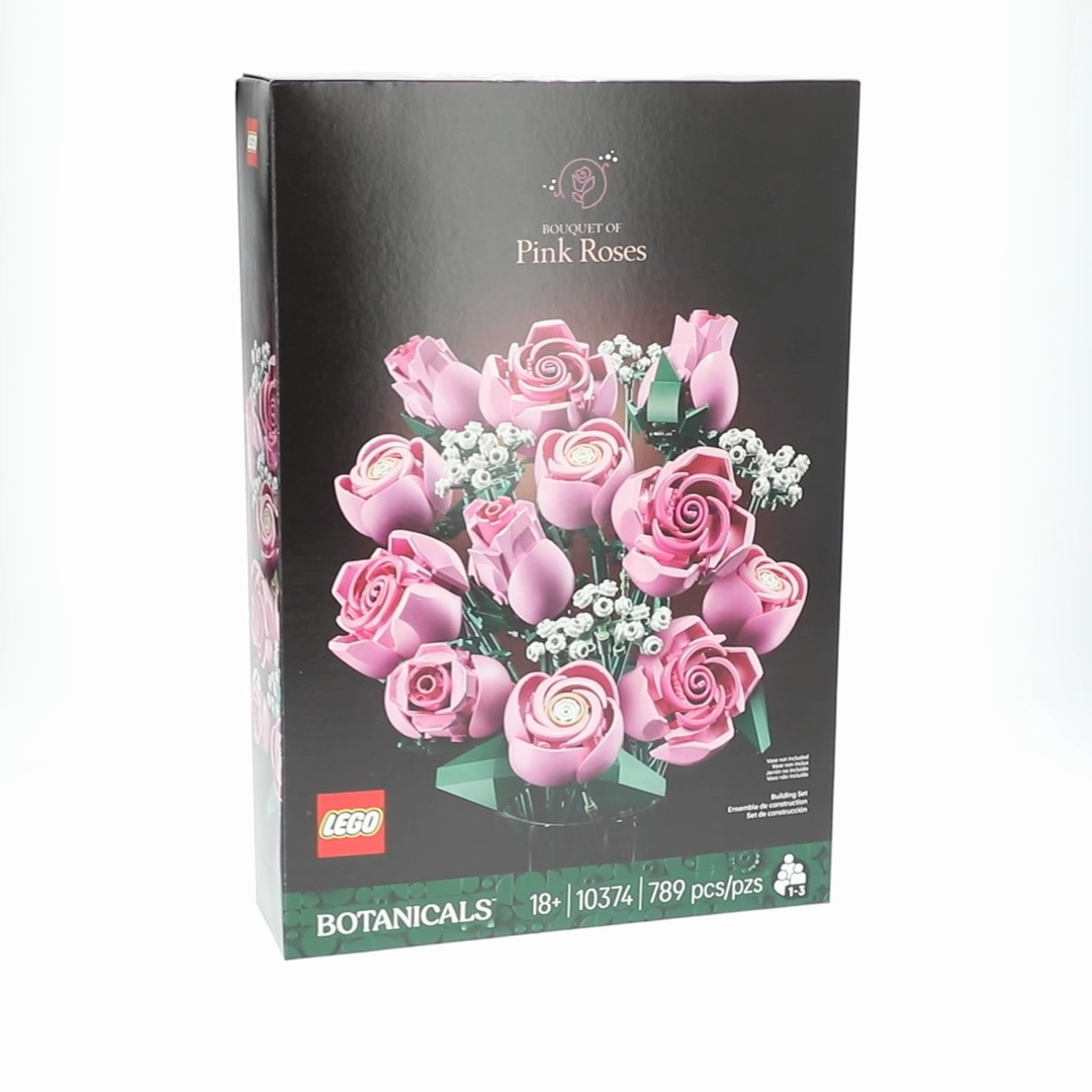 LEGO Botanicals Pink Roses & Tulips Bundle - Building Sets for