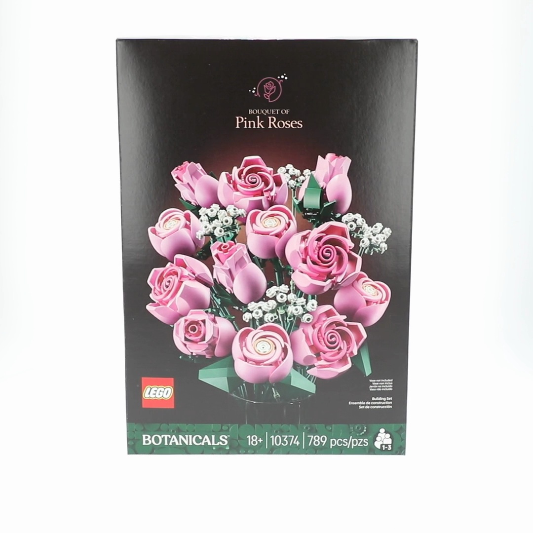 LEGO Botanicals Pink Roses & Tulips Bundle - Building Sets for