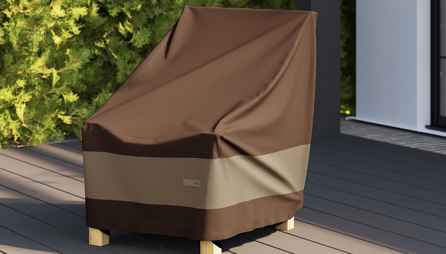 thumbnail video image 2 of DUCKCOVERS® Ultimate Waterproof Outdoor Adirondack Chair Cover, 2 of 15