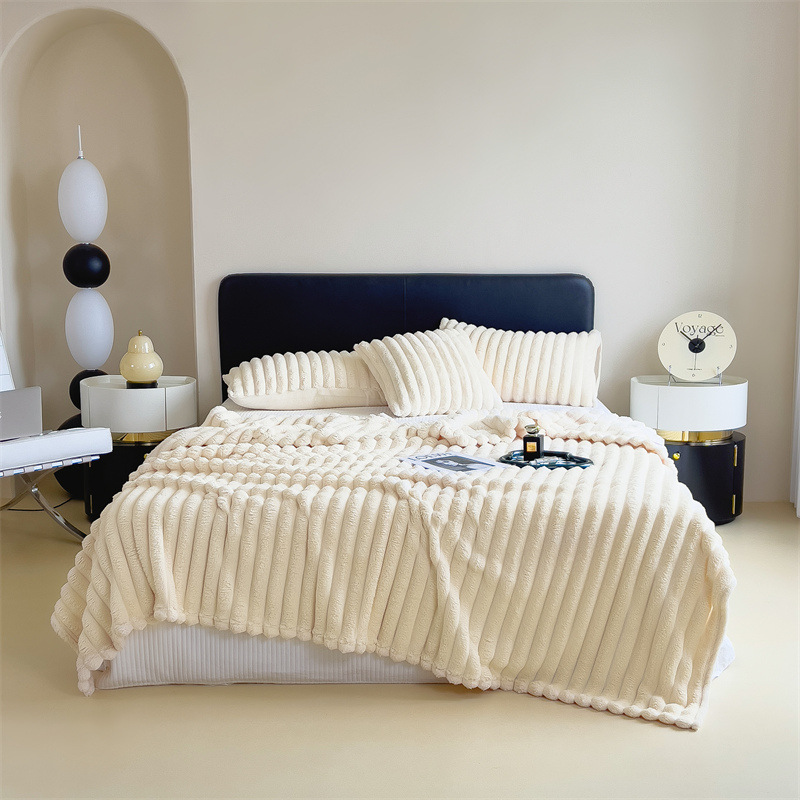 thumbnail video image 2 of Bunny Blankets for Women, Adults,Decorative Blanket Thick and Heavy, Soft Bunny Fluffy Fuzzy Warm Blanket for Girls, for Chair Bed Sofa, Living Room, 2 of 7