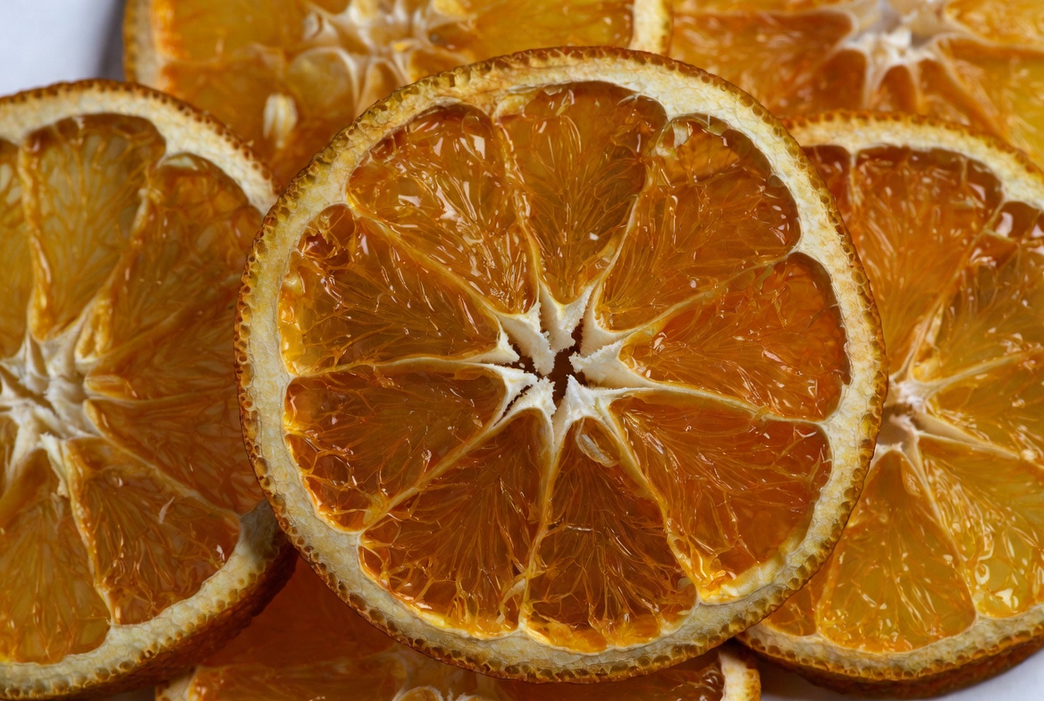 thumbnail video image 2 of M.O.S Dried Orange Slices 3.5 oz No Sugar Added Dehydrated Orange Wheels for Cocktails Tea Baking and Snacks Made in USA, 2 of 11