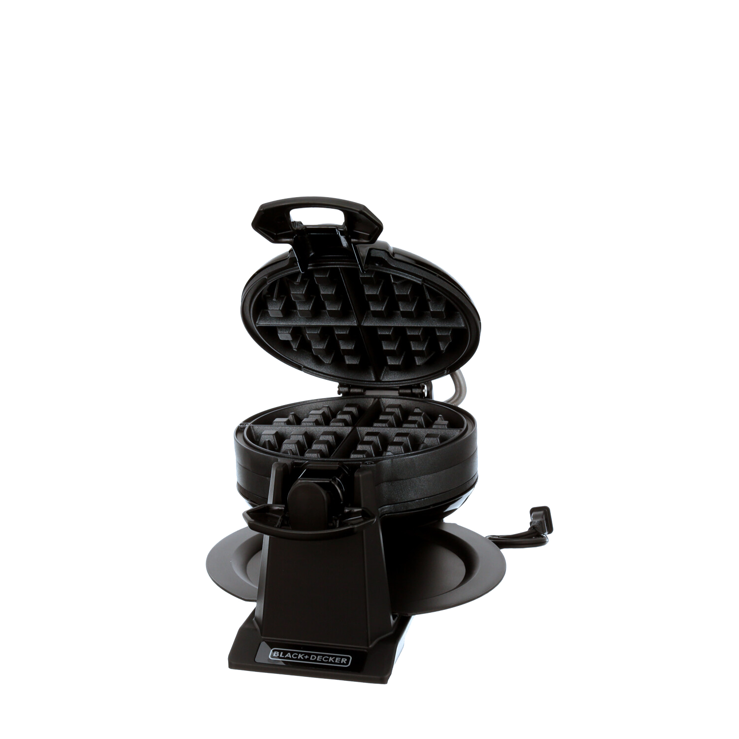 AVIALAE DROPCROTCH HEAVY WAFFLE ブラック BLACK+DECKER Rotating Waffle Maker with Dual Cooking Plates