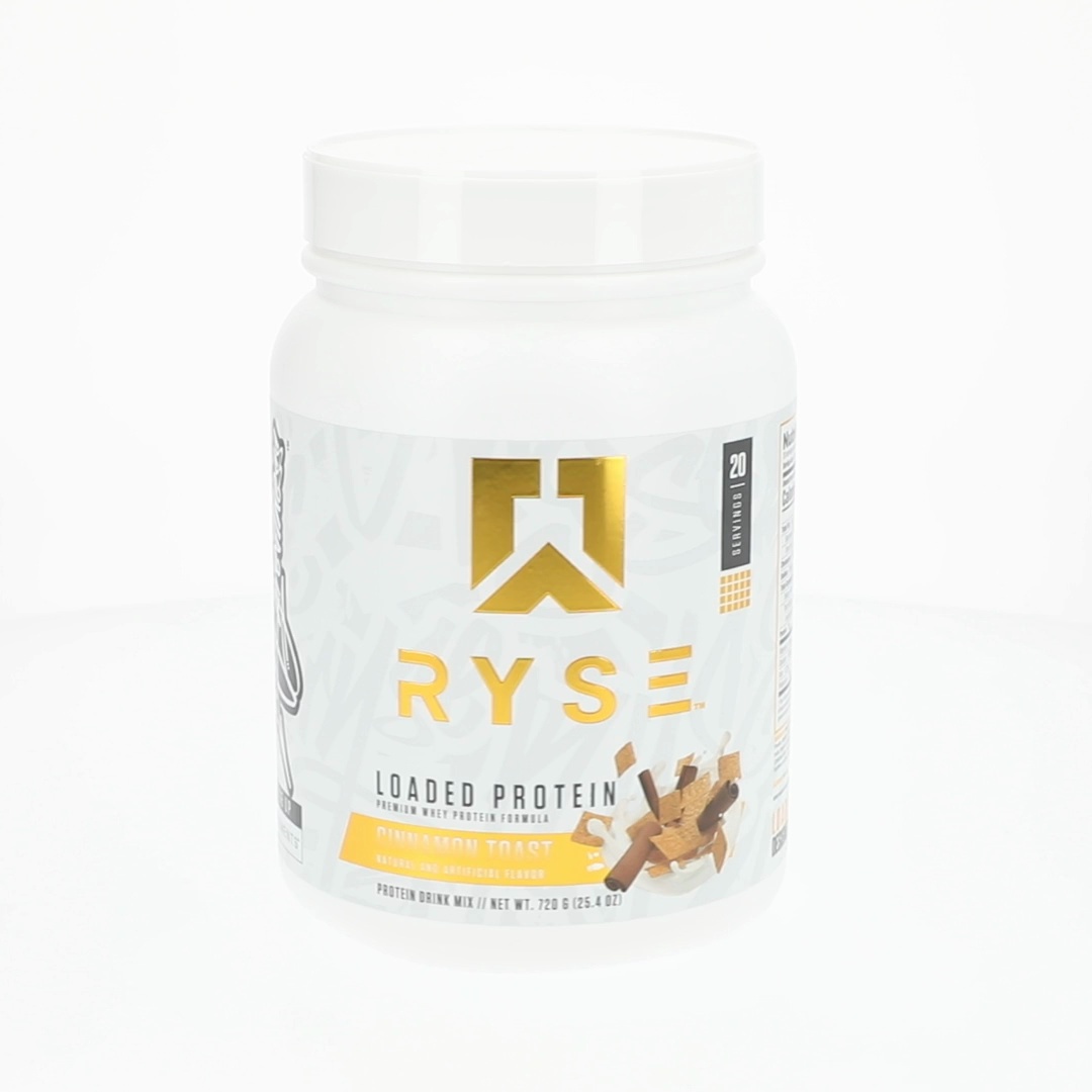 RYSE Loaded Protein Powder - Cinnamon Toast - 20 Servings