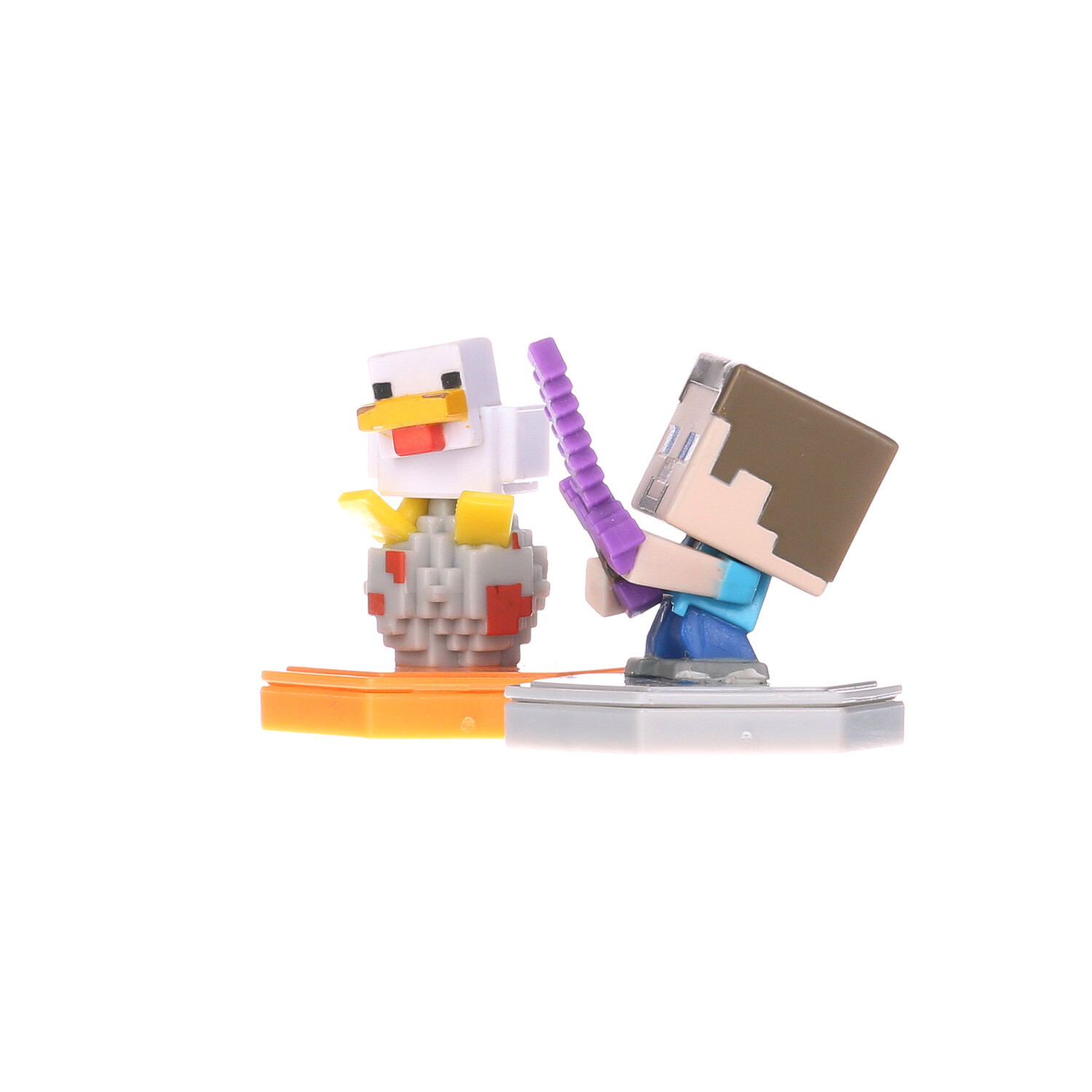 Minecraft Earth Boost Mini Figure 2-pack, NFC Chip Enabled for EARTH  Augmented Reality Game , 