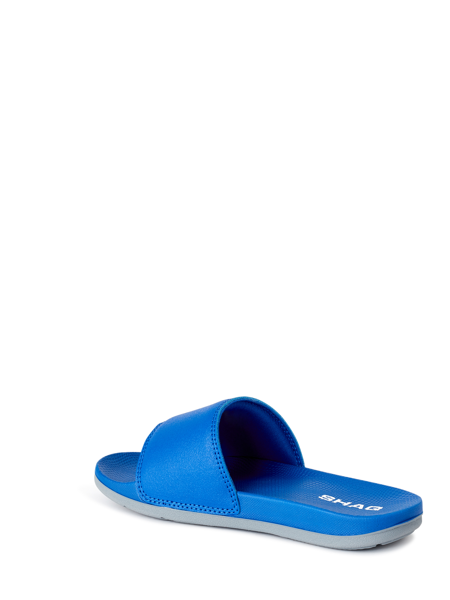 Royal blue sale slide sandals