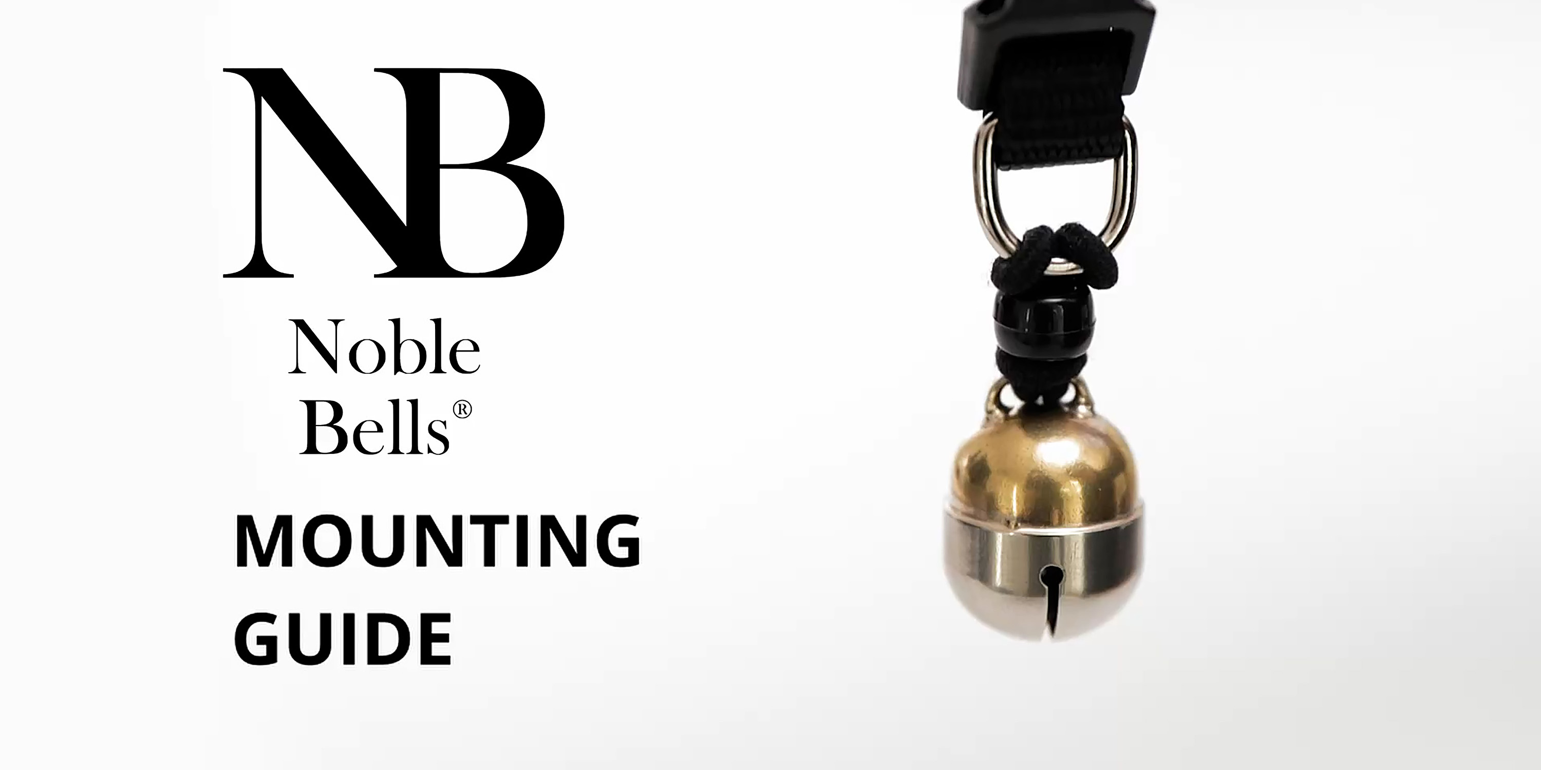 thumbnail video image 2 of Noble Bells - Handmade in USA Collar Bell for Cats and Dogs, Extra Loud Premium Brass and Nickel Silver, Small, 2 of 6
