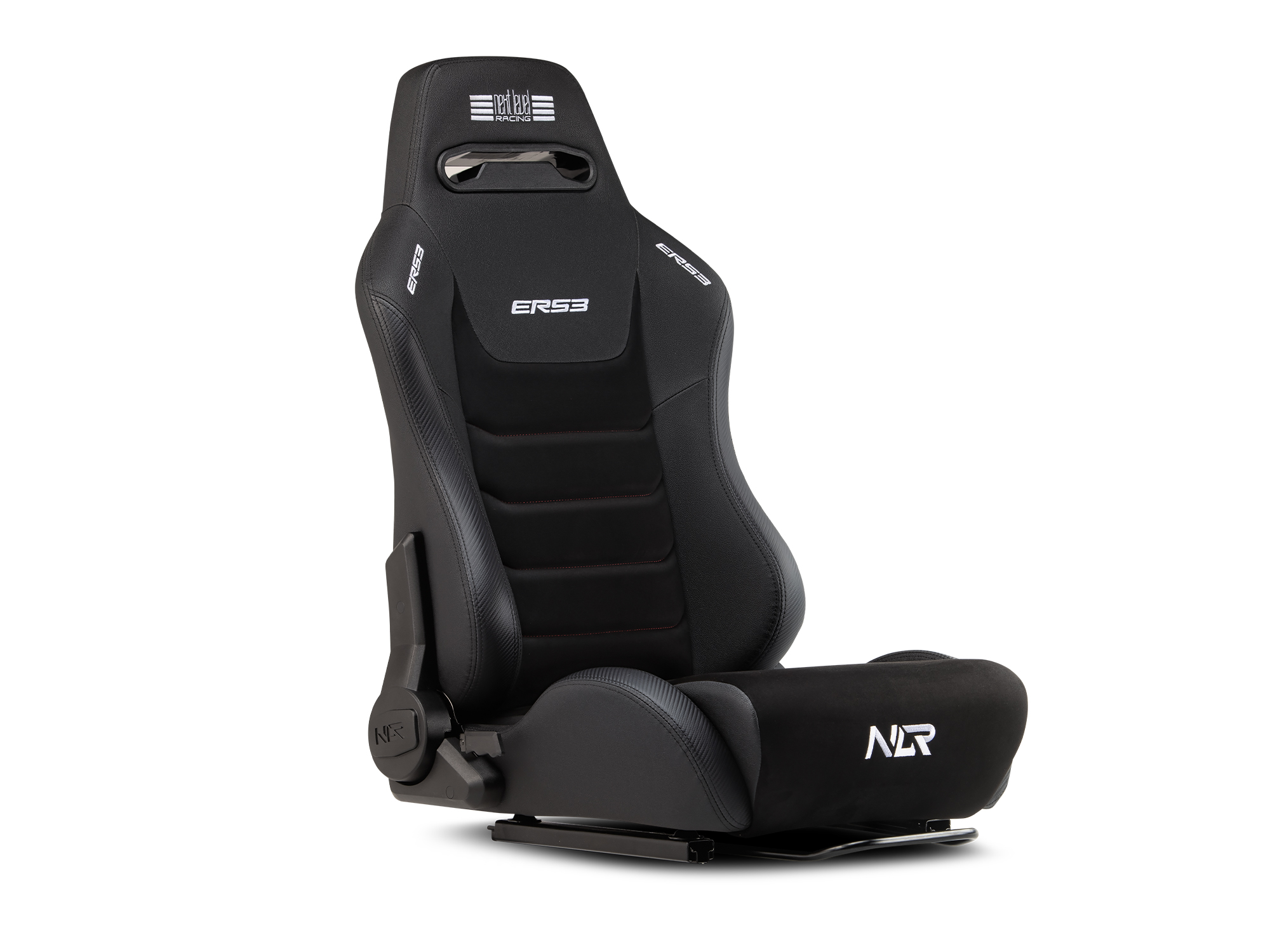 thumbnail video image 2 of Next Level Racing ERS3 Elite Series Reclining Seat - PU Leather & Suede Edition (NLR-E051), 2 of 10