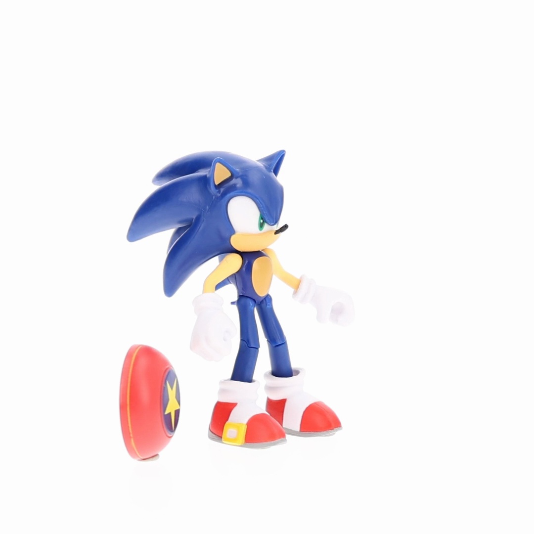 Sonic The Hedgehog 4 inch Articulated Figure With Star Spring