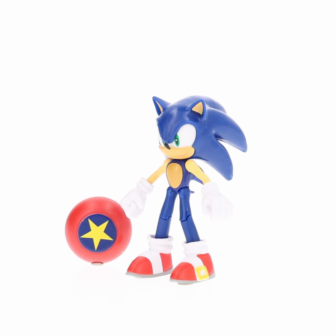 Sonic The Hedgehog 4 inch Articulated Figure With Star Spring