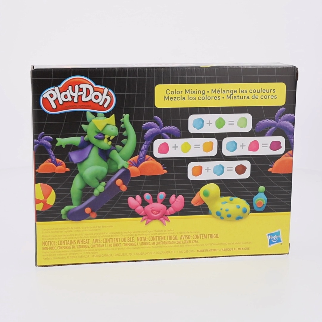 Play-Doh, Neon Colors 8 Pack, 2-Ounce Cans, Arts and Crafts for