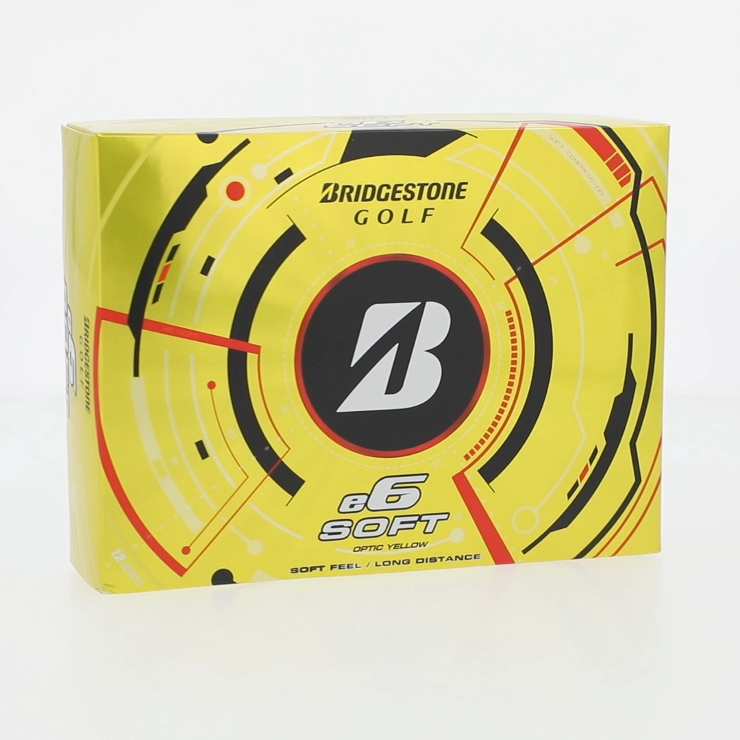 Bridgestone 2025 e6 Soft Golf Balls 1-Dozen Yellow Distance