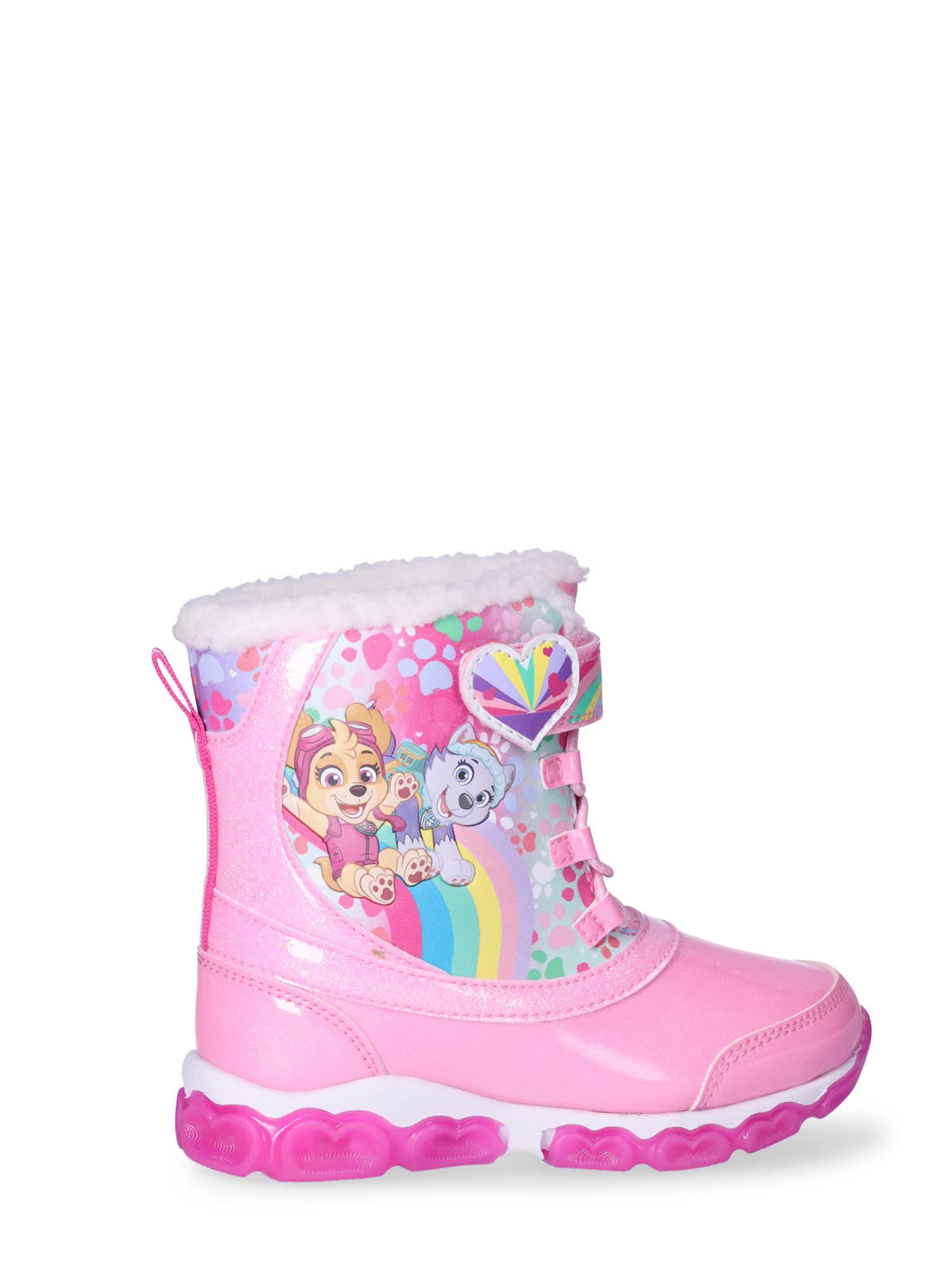 Paw patrol light shop up snow boots