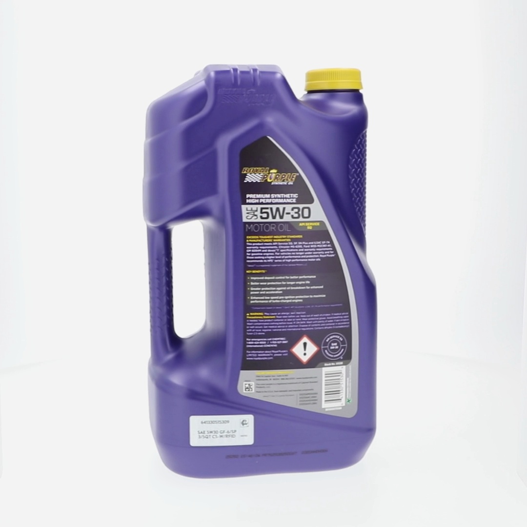 Royal Purple, High Performance Motor Oil 5W-30, 2pk, 5 qt