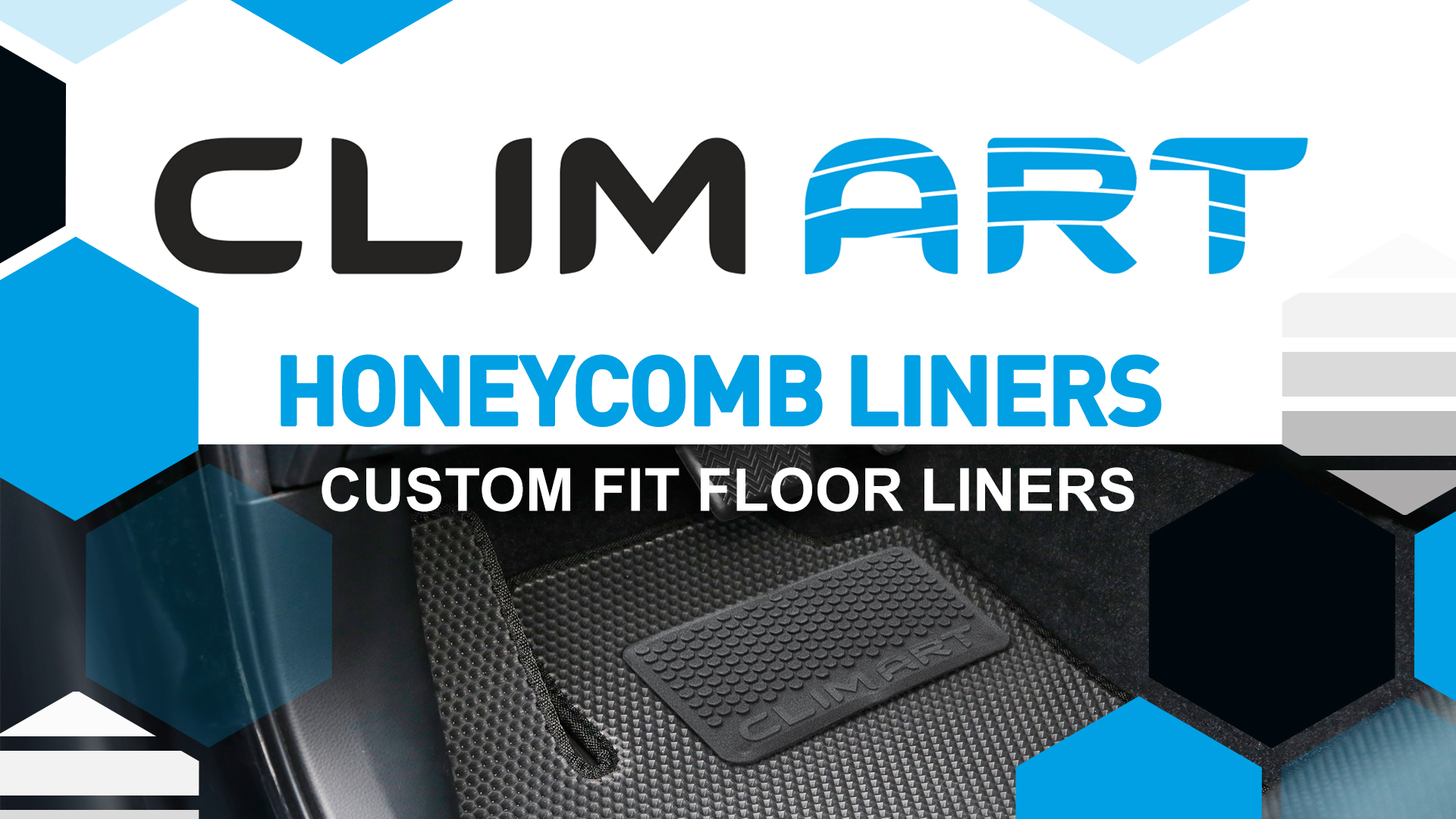 thumbnail video image 2 of CLIM ART All-Weather Car Floor Mats Compatible with Nissan Altima 2019-2026, Custom-Fit Heavy-Duty Floor Liners for Cars & SUVs, Car Accessories for Men & Women, Black - FL011419019, 2 of 7