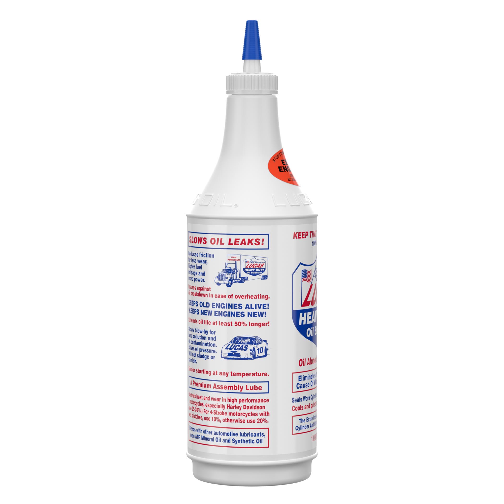 6 pack) Lucas Oil Products 10001 Heavy Duty Oil Stabilizer 32