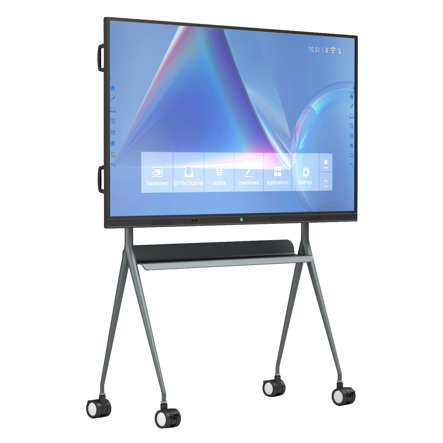 TIBURN Smartboard HQ Board 75 R1-M 4K UHD Interactive whiteboard Touch  Screen Board Digital Whiteboard Digital Board(Smart Board with Removable